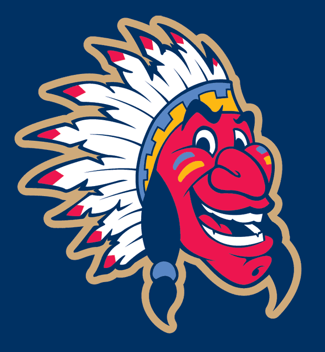 Kinston Indians 1987-2010 cap logo iron on transfers for T-shirts